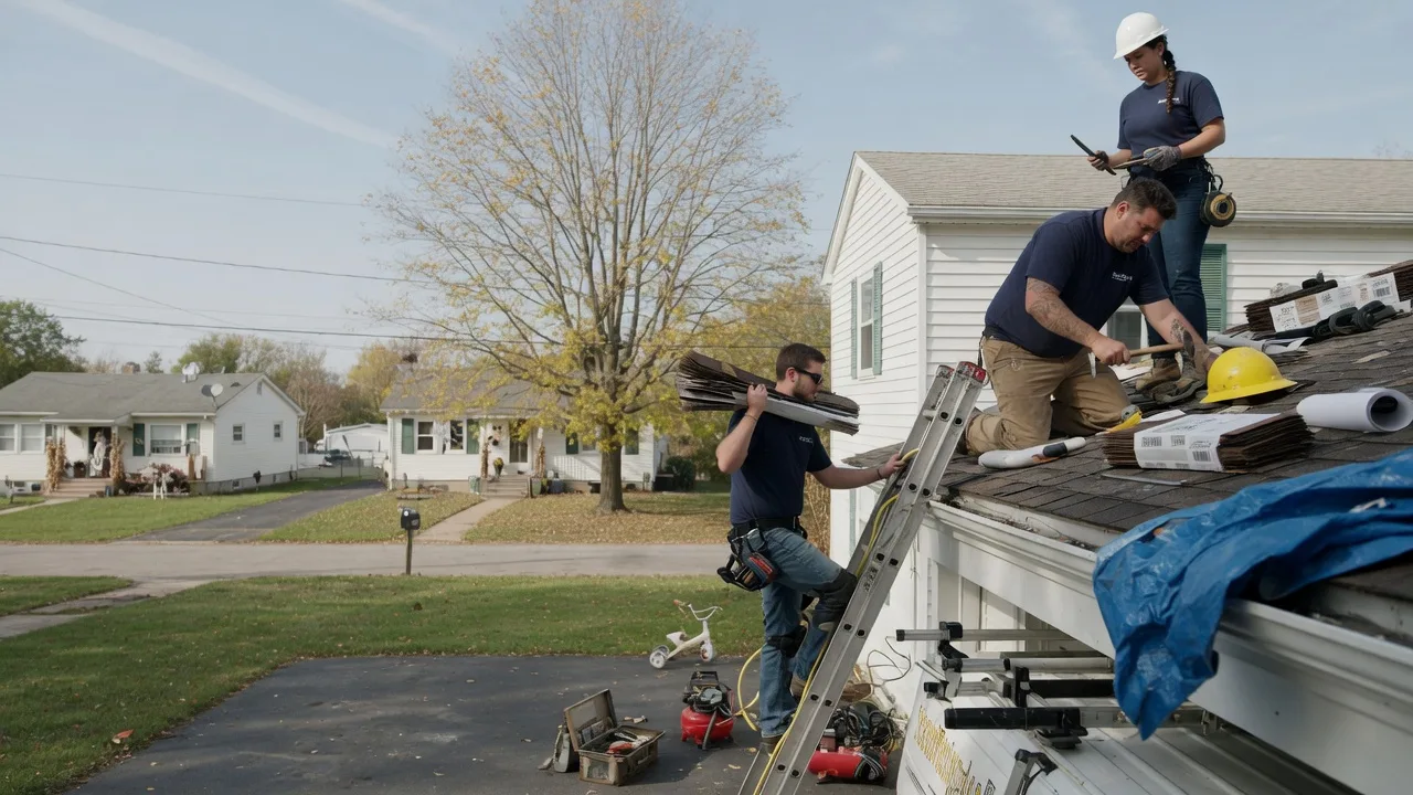 Local Roofing Contractors in Kent, IL near me